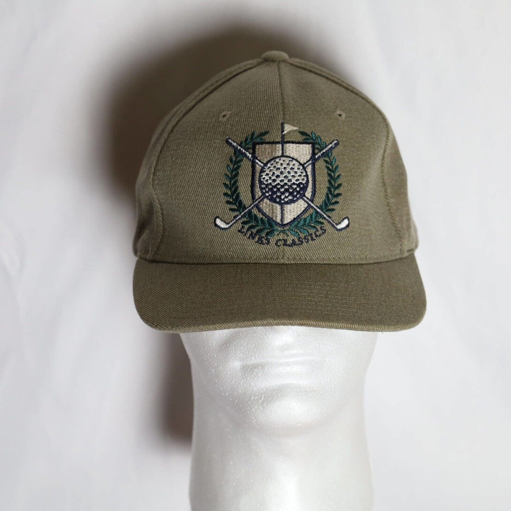 Lee Sport Nutmeg Mills Hat Men's Beige OS Links Classics Golf Cap 90's Vintage